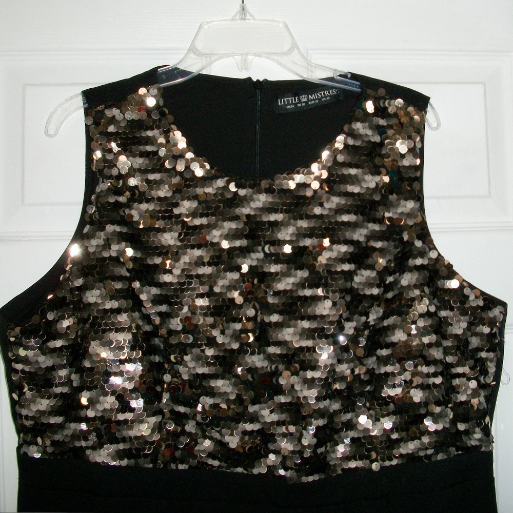 New! Little Mistress Wrap Skirt Maxi Dress Size:20 - Picture 2 of 7